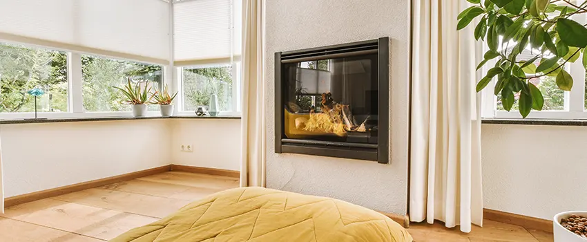 Residential Fireplace Ceramic Glass Installation in Stamford, CT